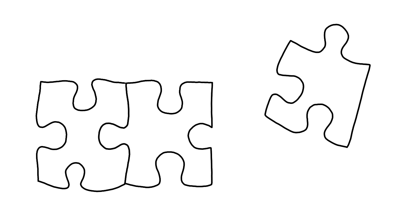 Puzzle Pieces illustration